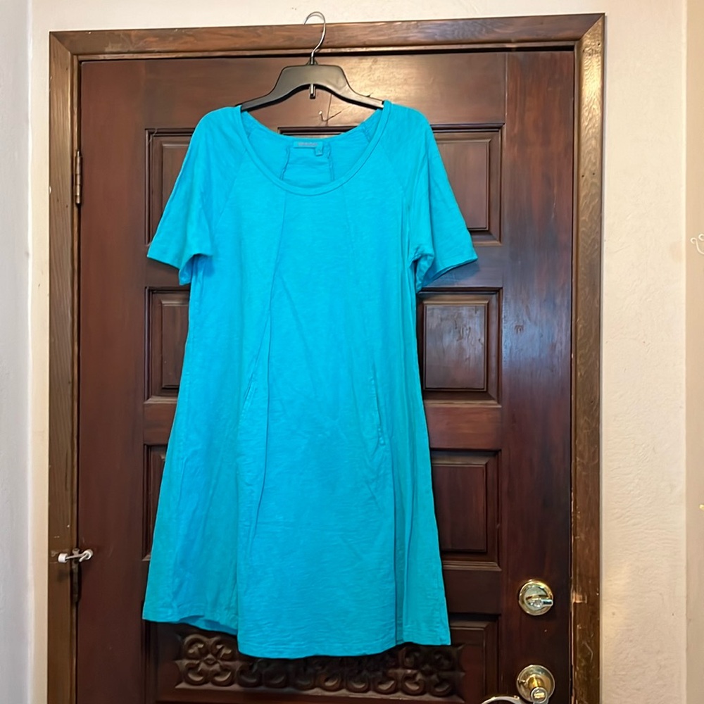 Short sleeve pullover dress